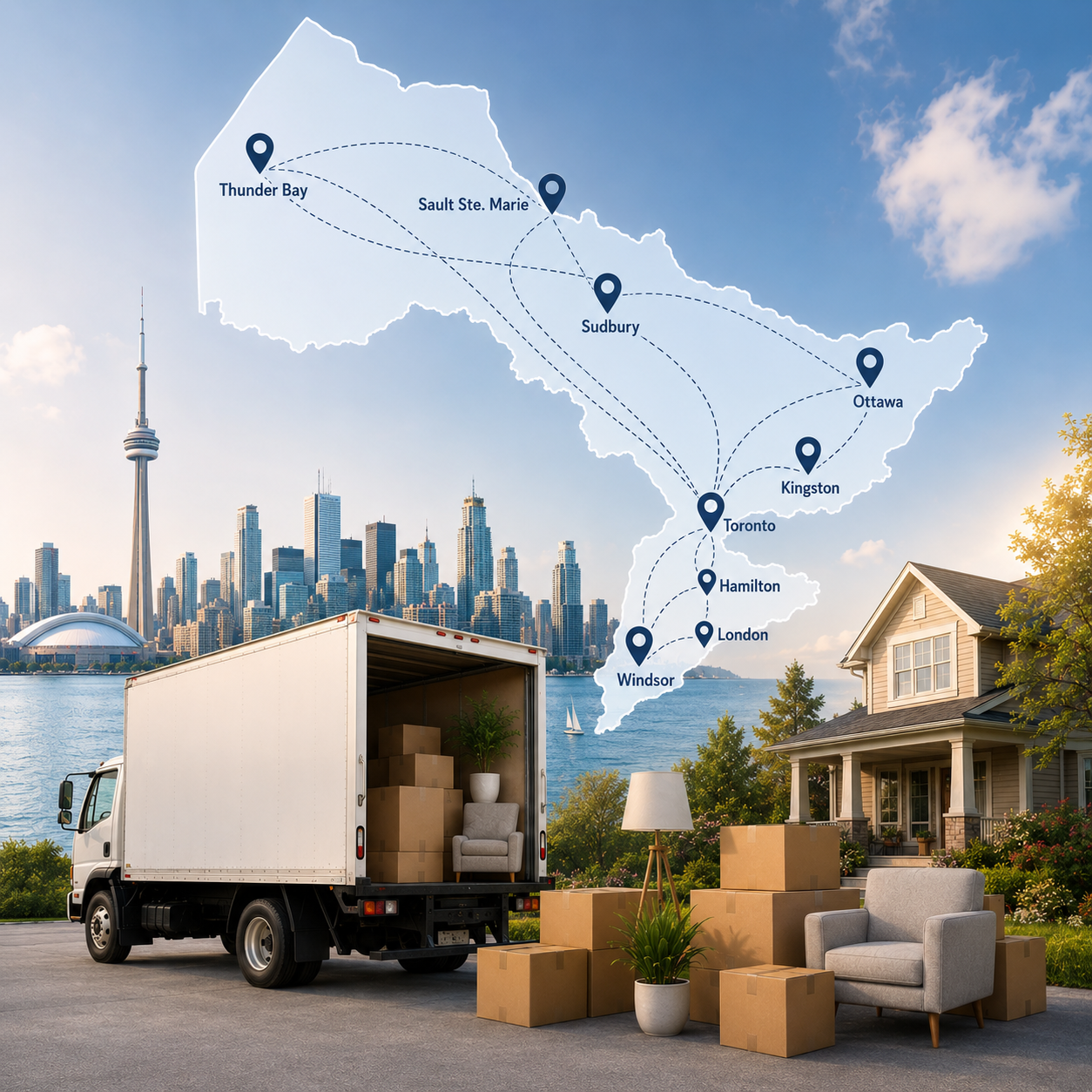 Relocation Services Across Ontario